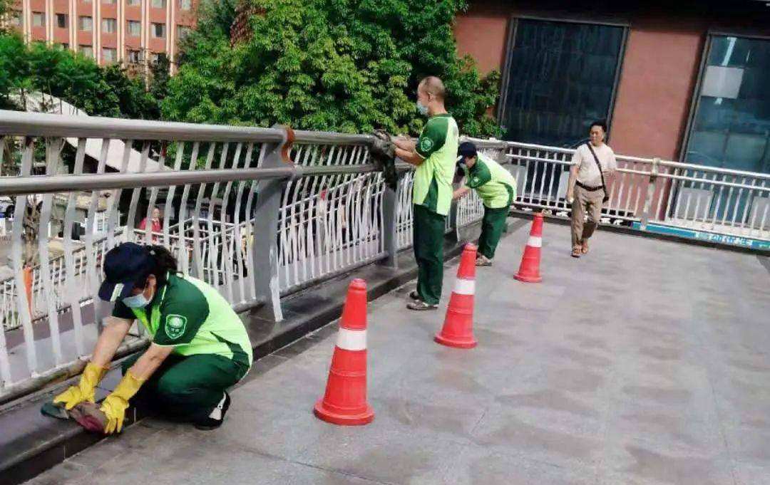 硚口区桥梁大清洗